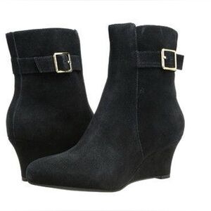 Cole Haan Aimee Short Waterproof Suede Ankle Boots | Grand.ØS | Women’s Sz 9.5